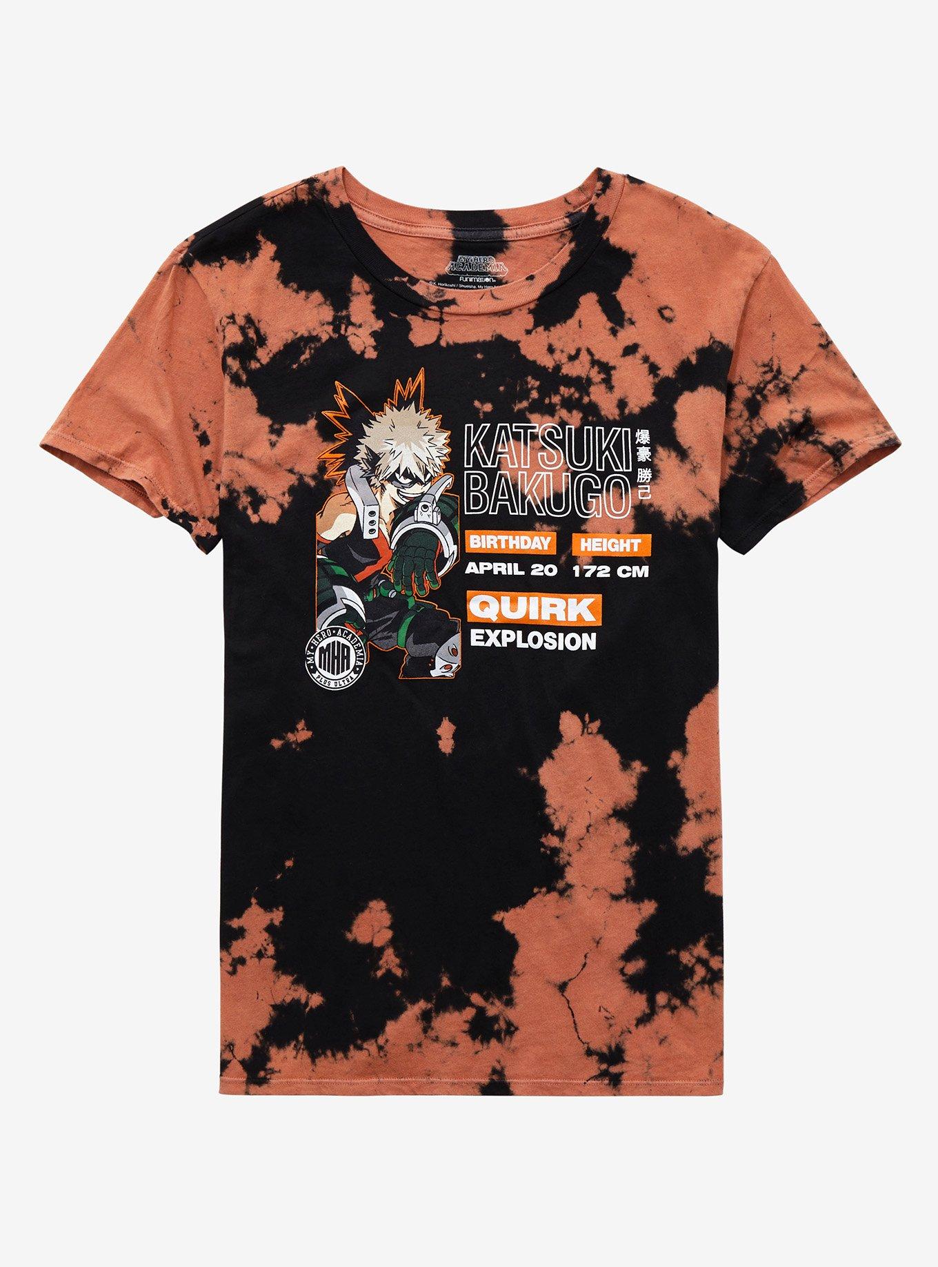 bakugou and kirishima shirt hot topic