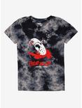 Friday The 13th: The Final Chapter Tie-Dye Girls T-Shirt, BLACK, hi-res