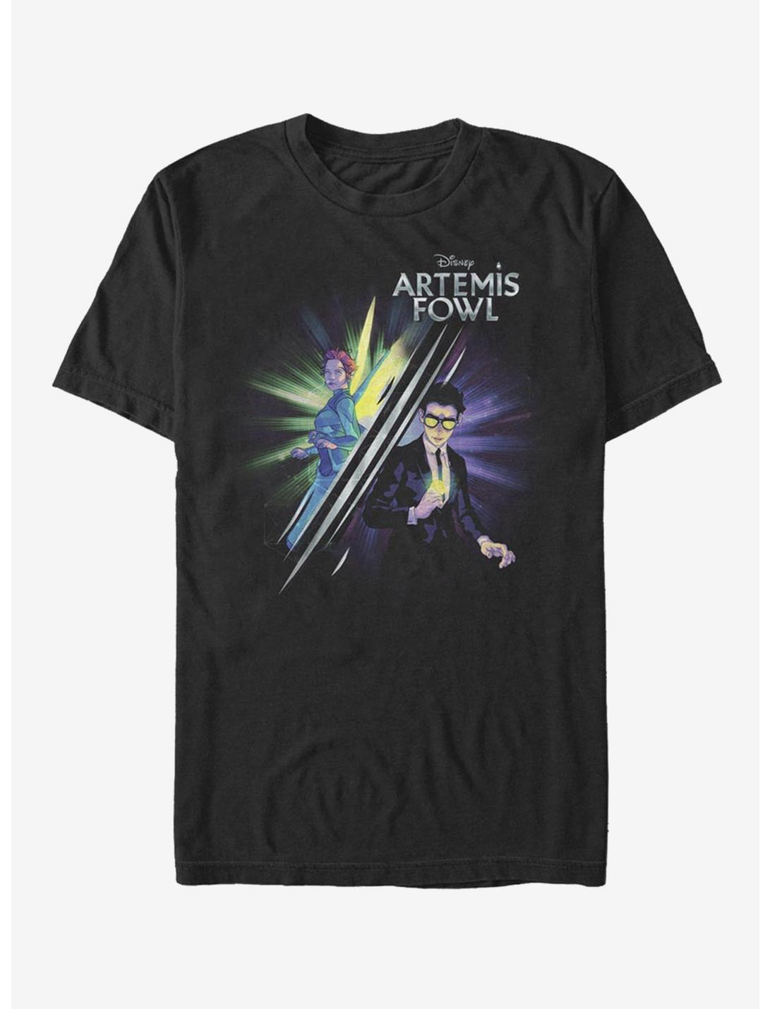 Disney Artemis Fowl Artemis Holly Split T-Shirt, BLACK, hi-res