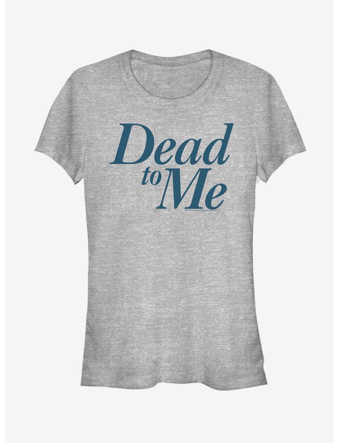 Dead To Me Logo Stacked Girls T-Shirt, ATH HTR, hi-res