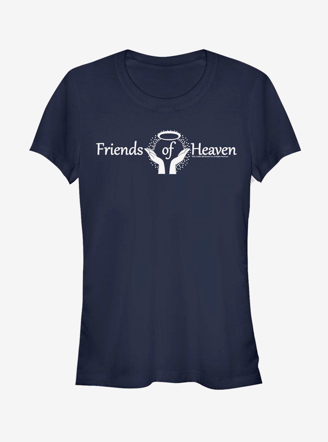 Dead To Me Friends Of Heaven Girls T-Shirt, NAVY, hi-res