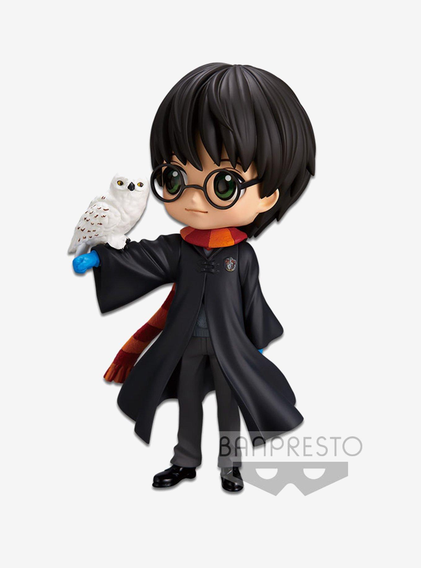 Banpresto Harry Potter Q Posket Harry Potter With Hedwig (Normal Color Version) Collectible Figure, , hi-res