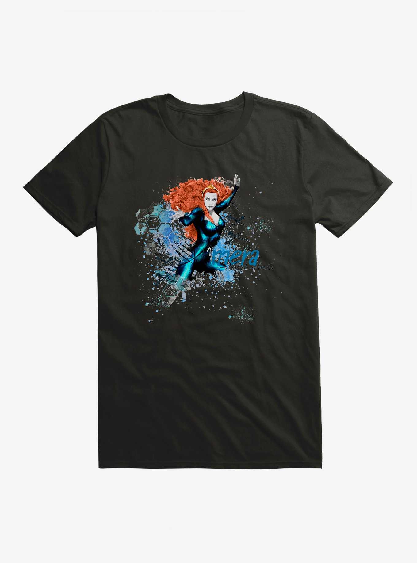 DC Comics Aquaman Mera Fight Pose T-Shirt, , hi-res
