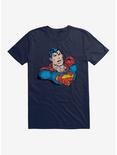 DC Comics Superman Comic Art T-Shirt, MIDNIGHT NAVY, hi-res