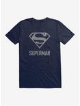 DC Comics Superman Grayscale Logo T-Shirt, MIDNIGHT NAVY, hi-res