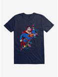 DC Comics Superman Soaring Higher T-Shirt, MIDNIGHT NAVY, hi-res