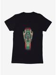 DC Comics Aquaman Green Mural Womens T-Shirt, BLACK, hi-res