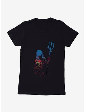 DC Comics Aquaman Silhouette Womens T-Shirt, , hi-res