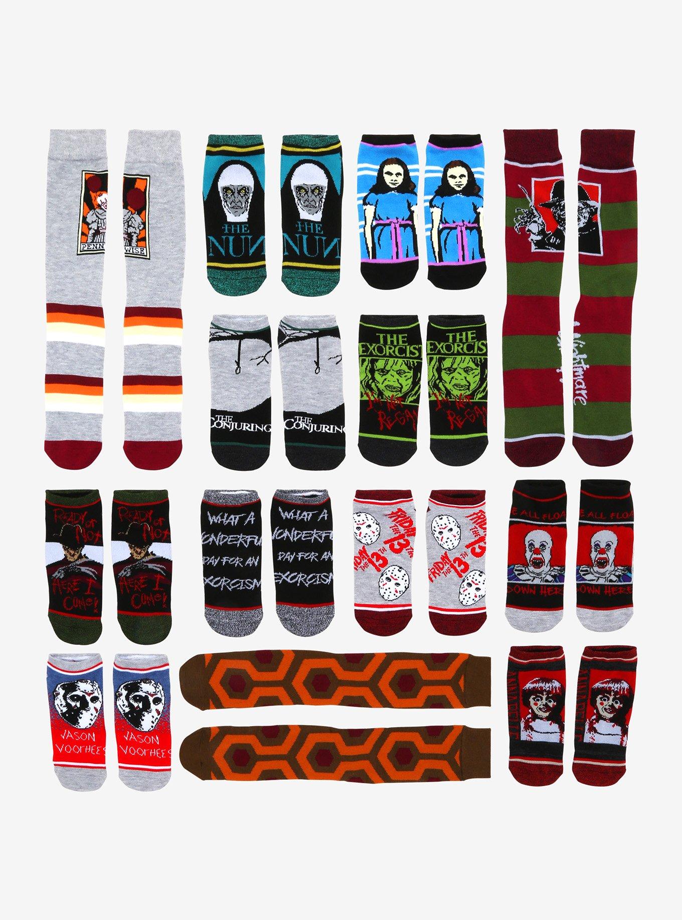 13 Scary Days Of Socks Gift Set Hot Topic