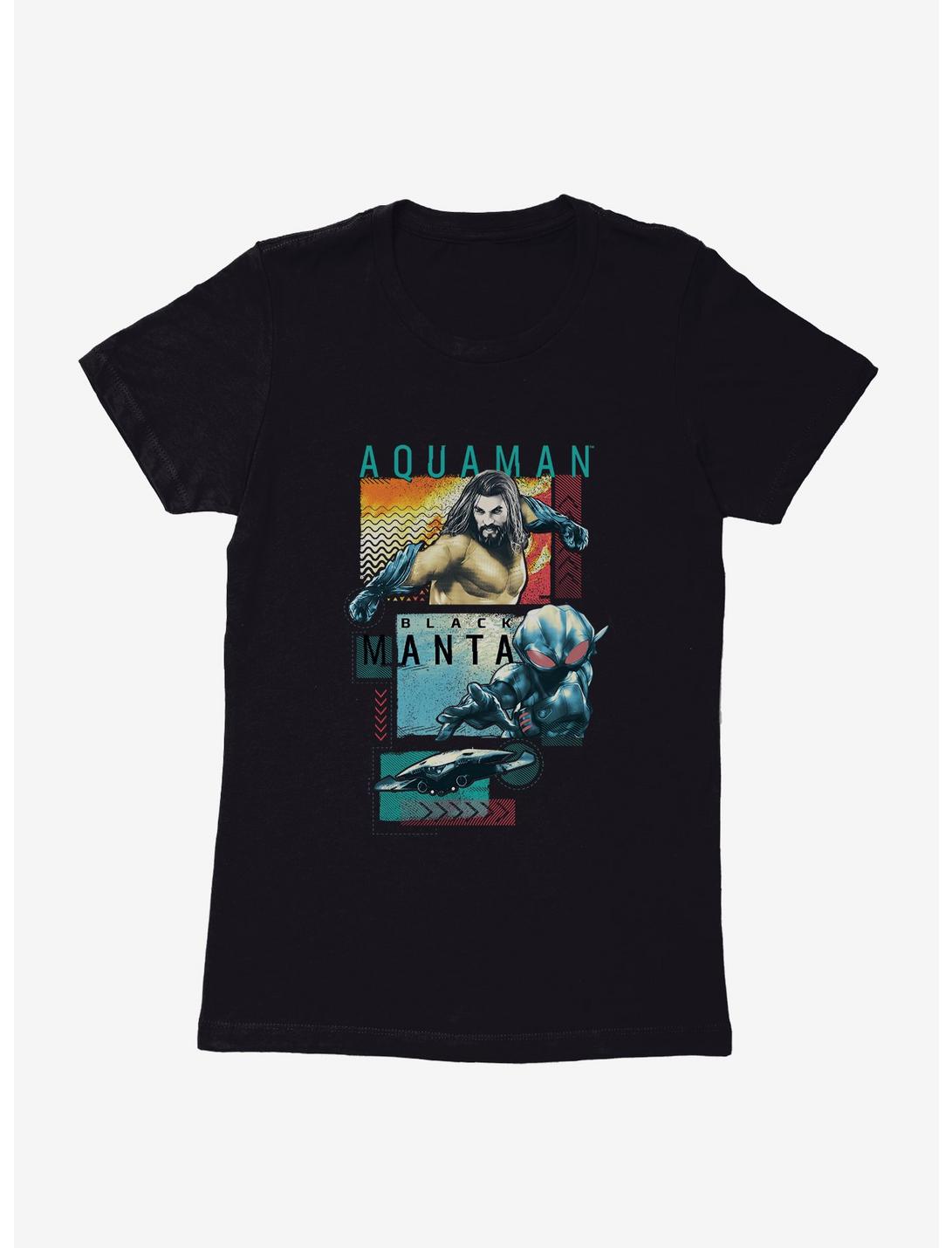 DC Comics Aquaman Black Manta Womens T-Shirt, BLACK, hi-res