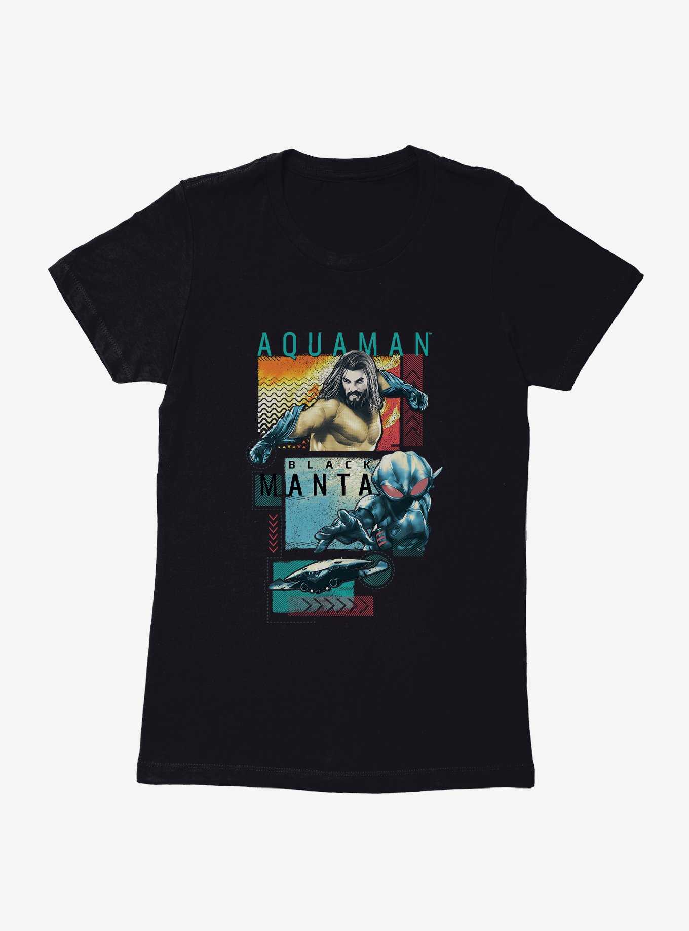 DC Comics Aquaman Black Manta Womens T-Shirt, , hi-res