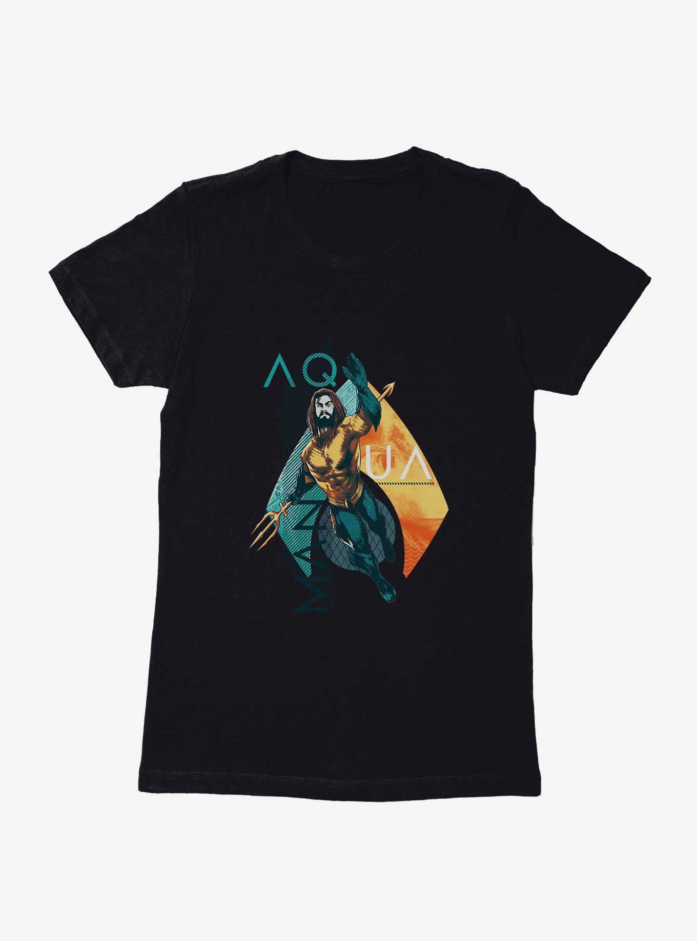 DC Comics Aquaman Classic Costume Womens T-Shirt, , hi-res