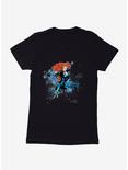 DC Comics Aquaman Mera Fight Pose Womens T-Shirt, BLACK, hi-res