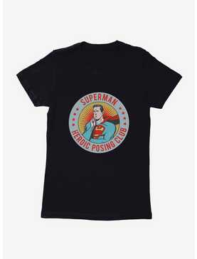 DC Comics Superman Heroic Posing Club Womens T-Shirt, , hi-res