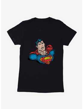 DC Comics Superman Comic Art Womens T-Shirt, , hi-res