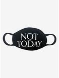 Not Today Black Fashion Face Mask, , hi-res