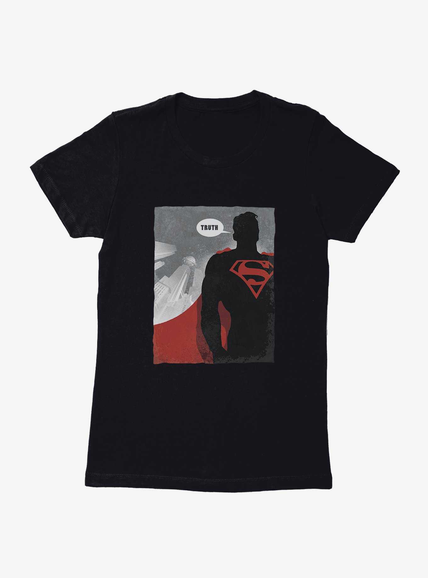DC Comics Superman Speak The Truth Womens T-Shirt, , hi-res