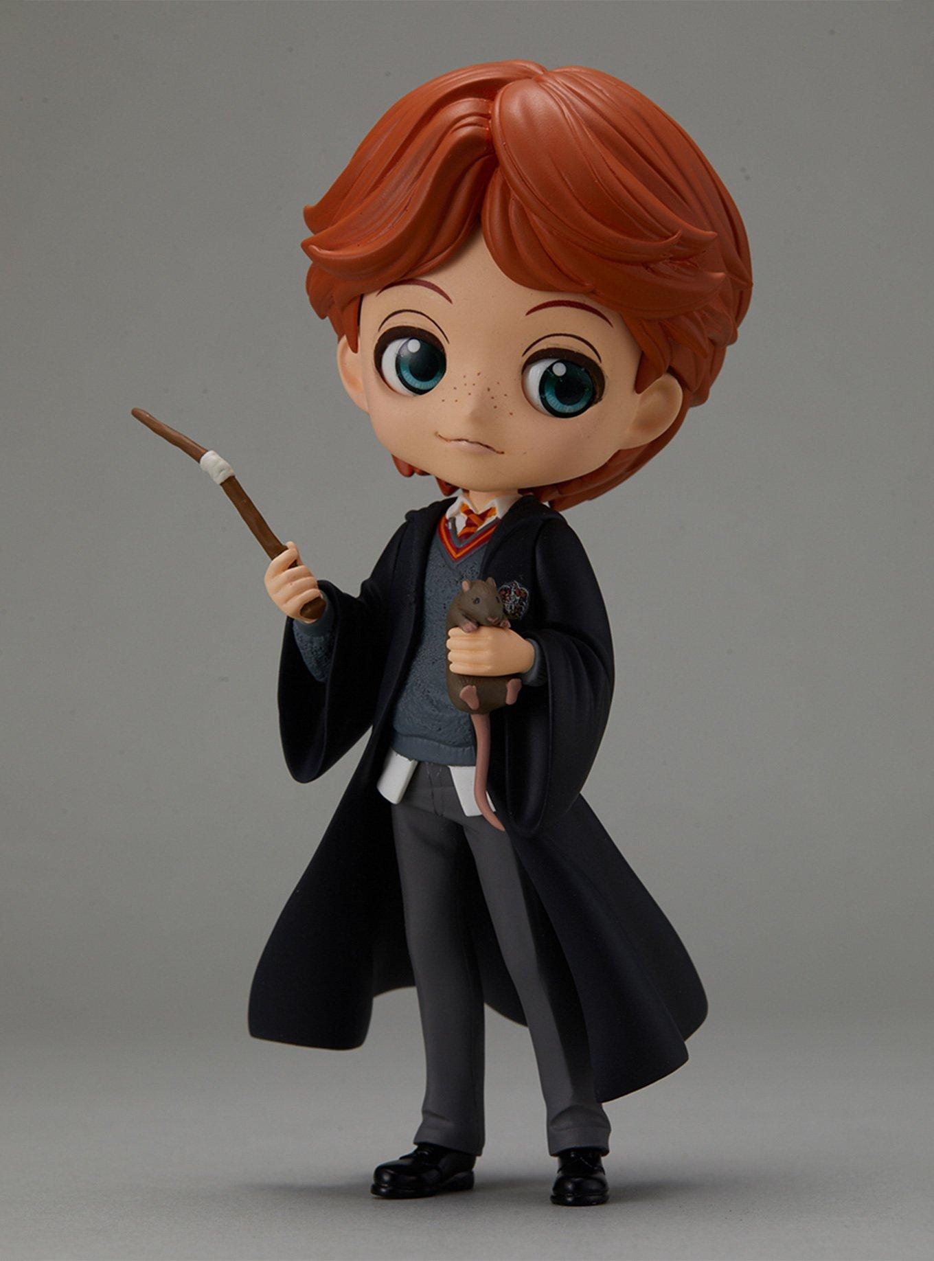 Banpresto Harry Potter Q Posket Ron Weasley with Scabbers Figure, , hi-res