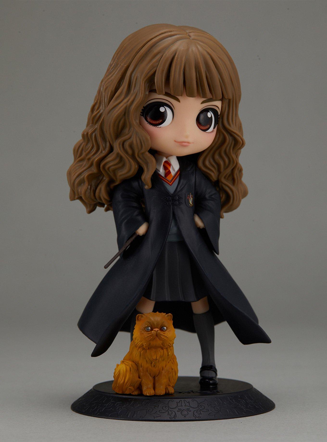 Banpresto Harry Potter Q Posket Hermione with Crookshanks Figure, , hi-res