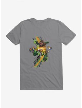 DC Comics Aquaman Revolt T-Shirt, STORM GREY, hi-res
