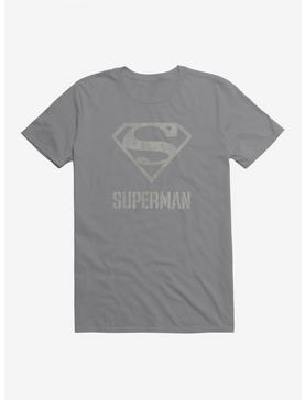 DC Comics Superman Grayscale Logo T-Shirt, , hi-res