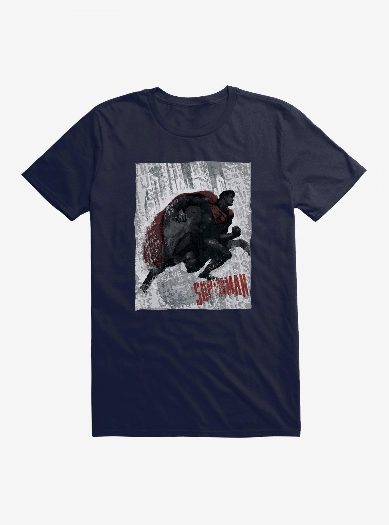 DC Comics Superman Hero Silhouette T-Shirt, , hi-res