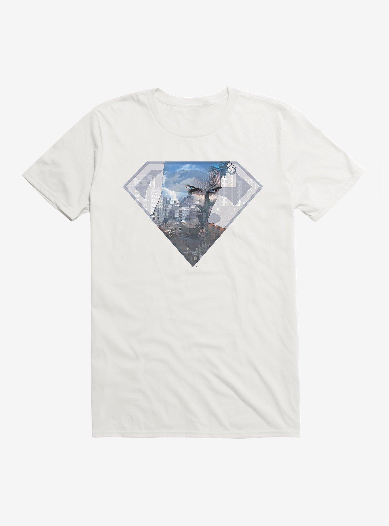 DC Comics Superman Hero Logo Silhouette T-Shirt, , hi-res