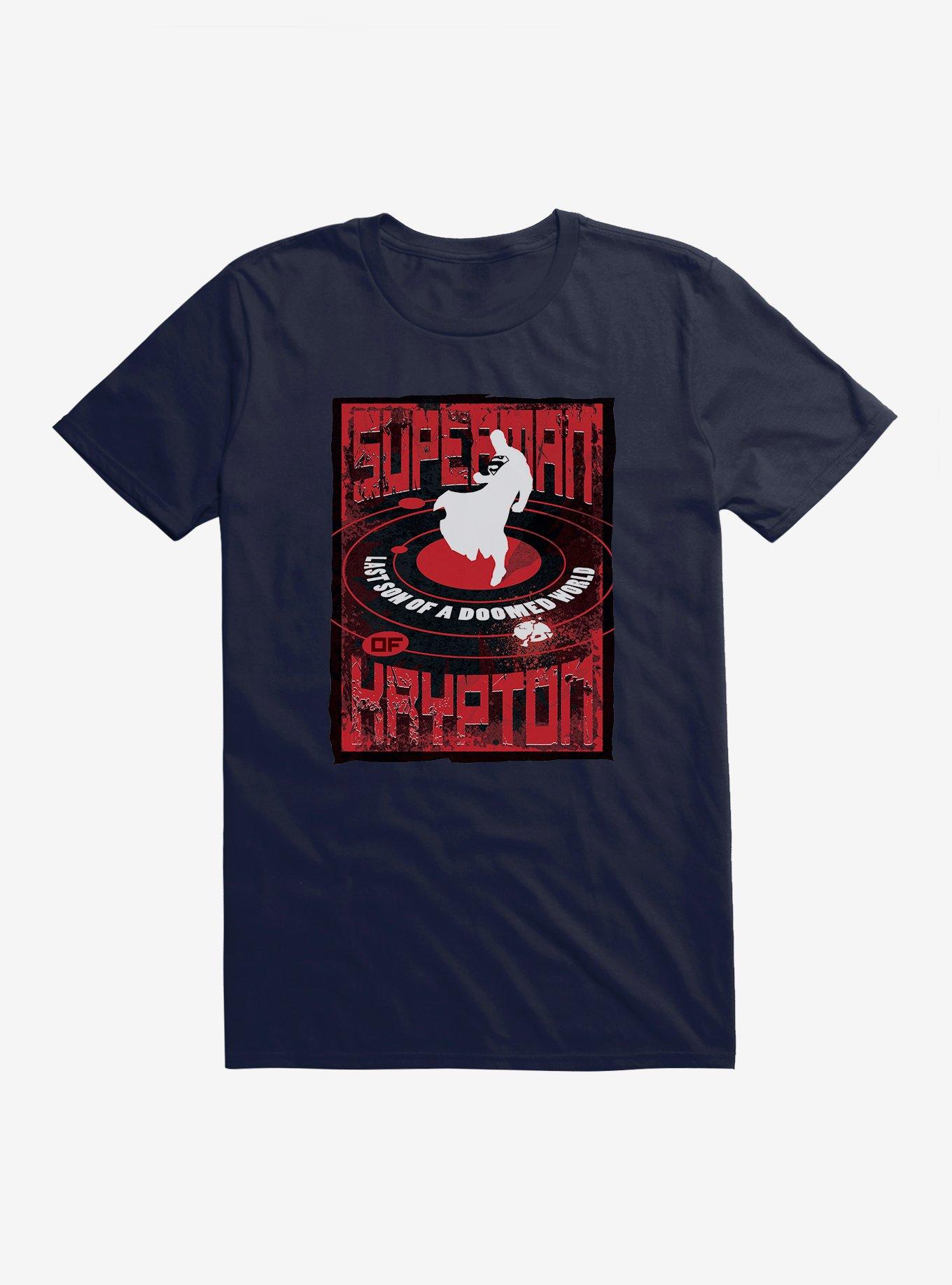 DC Comics Superman Krypton T-Shirt, NAVY, hi-res