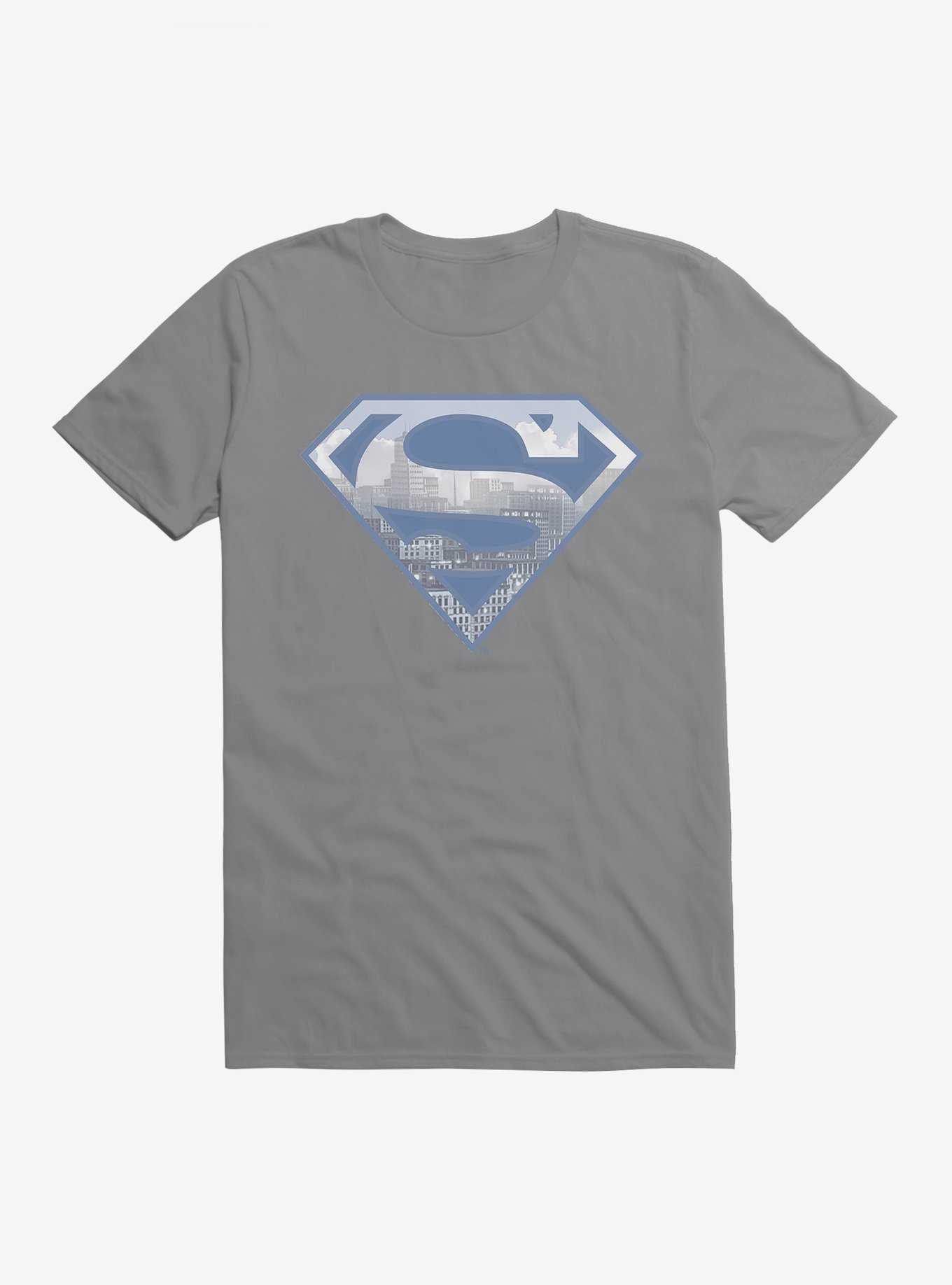 DC Comics Superman Metropolis Logo Silhouette T-Shirt, , hi-res