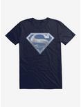 DC Comics Superman Metropolis Logo Silhouette T-Shirt, NAVY, hi-res