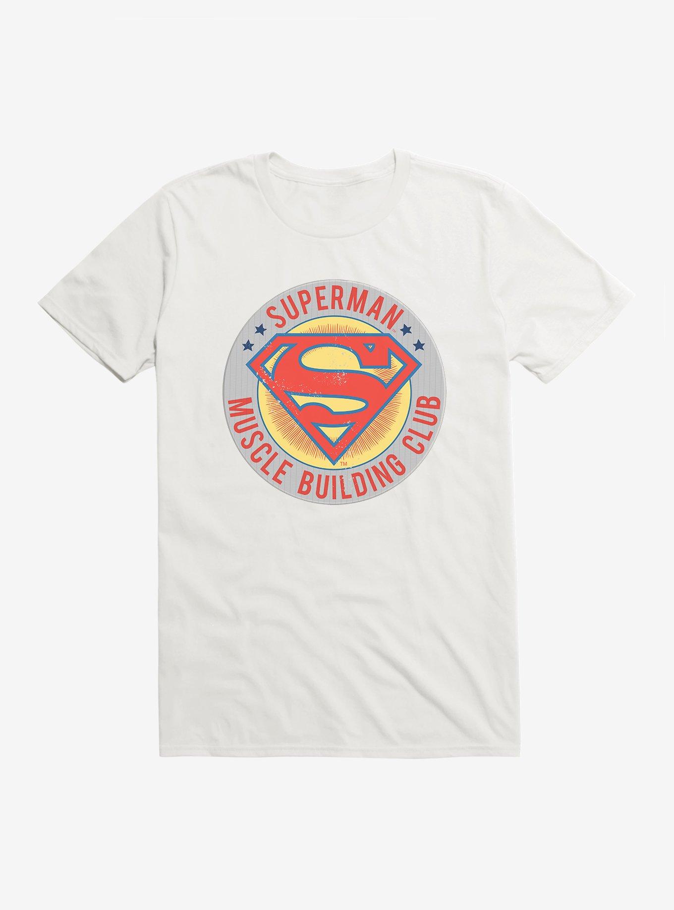 DC Comics Superman Muscle Building Club T-Shirt, , hi-res