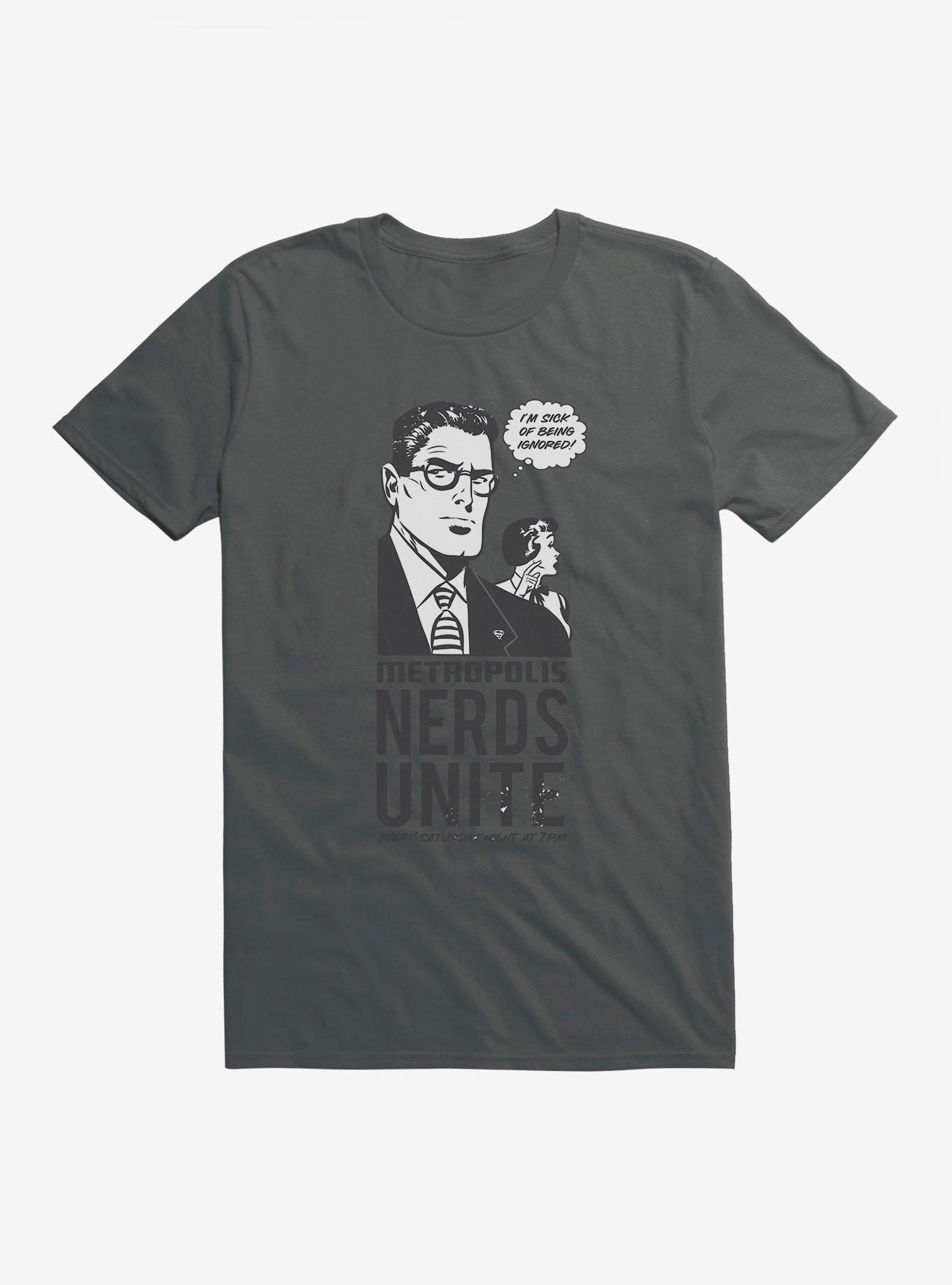 DC Comics Superman Nerds Unite T-Shirt, , hi-res