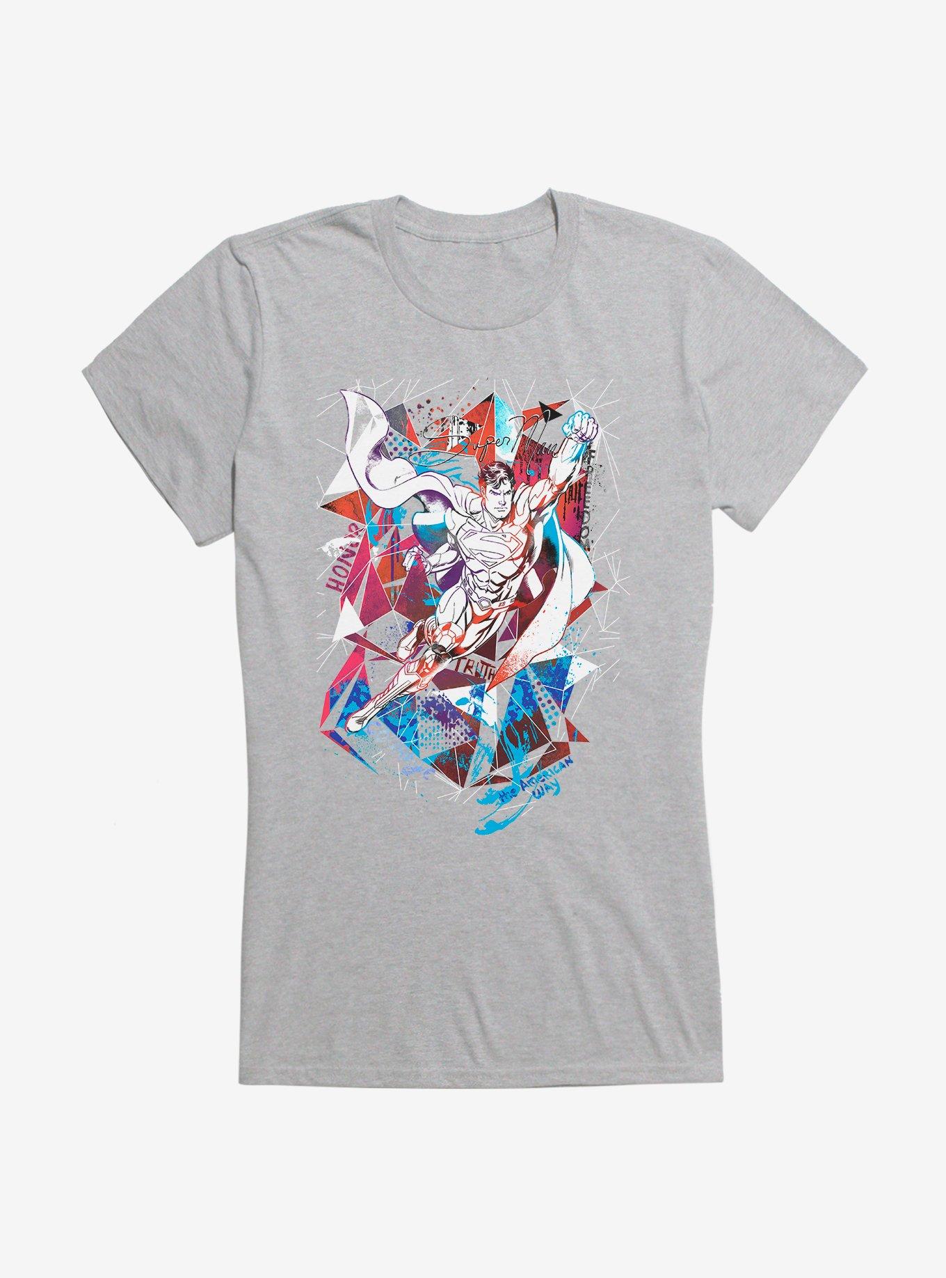 DC Comics Superman Americana Girls T-Shirt, , hi-res