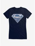 DC Comics Superman Metropolis Logo Silhouette Girls T-Shirt, , hi-res