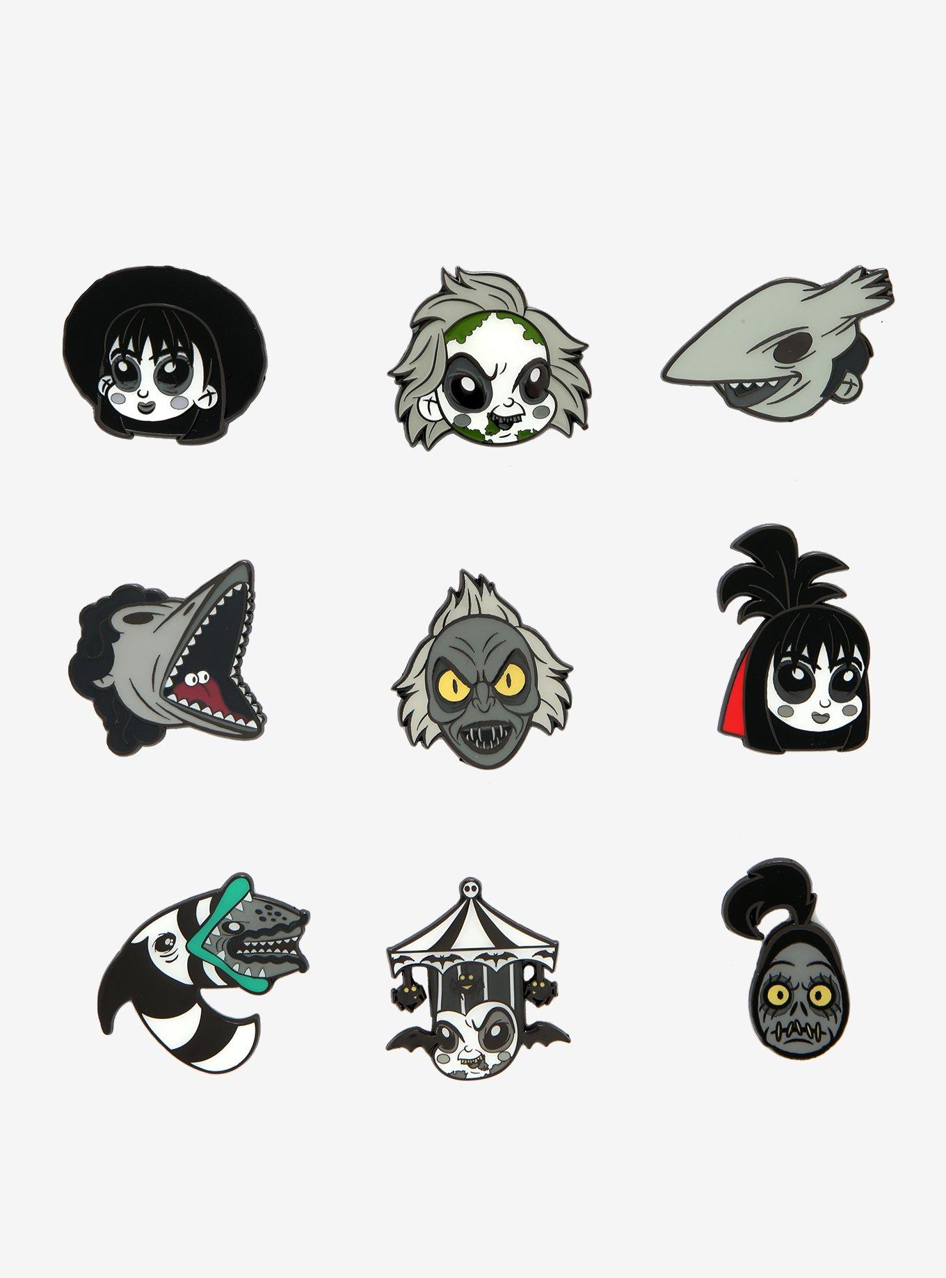 Disney Pins - World of Evil Mystery Bag Pins - Villian Chibi Pins - 16 Pin  Set