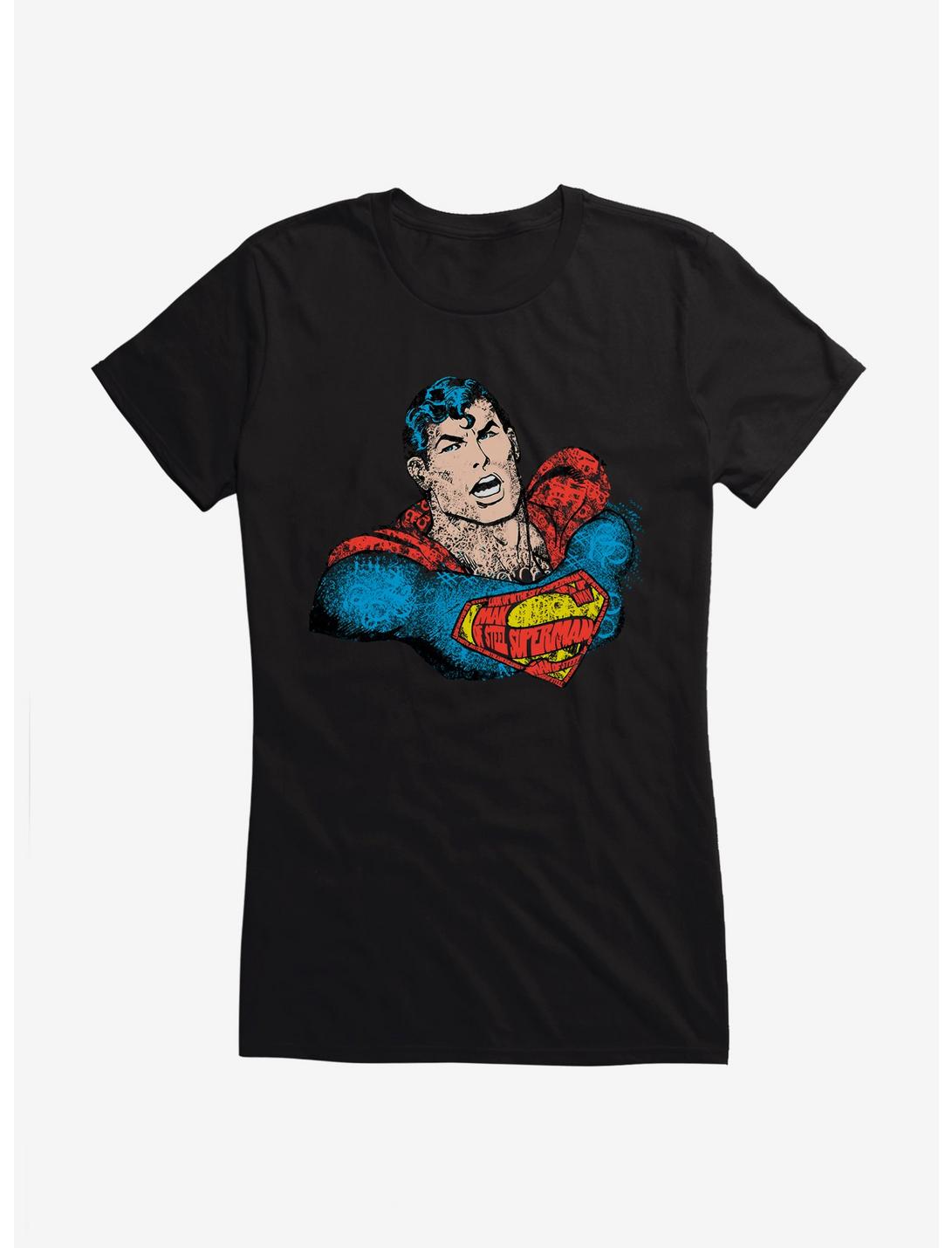 DC Comics Superman Comic Art Girls T-Shirt, , hi-res