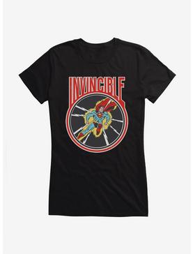 DC Comics Superman Invincible Girls T-Shirt, BLACK, hi-res
