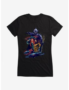 DC Comics Aquaman Atlantis Battle Girls T-Shirt, BLACK, hi-res