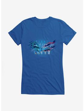 DC Comics Aquaman Fight For Truth Girls T-Shirt, , hi-res