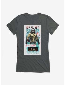DC Comics Aquaman Savior Of The Seas Girls T-Shirt, , hi-res