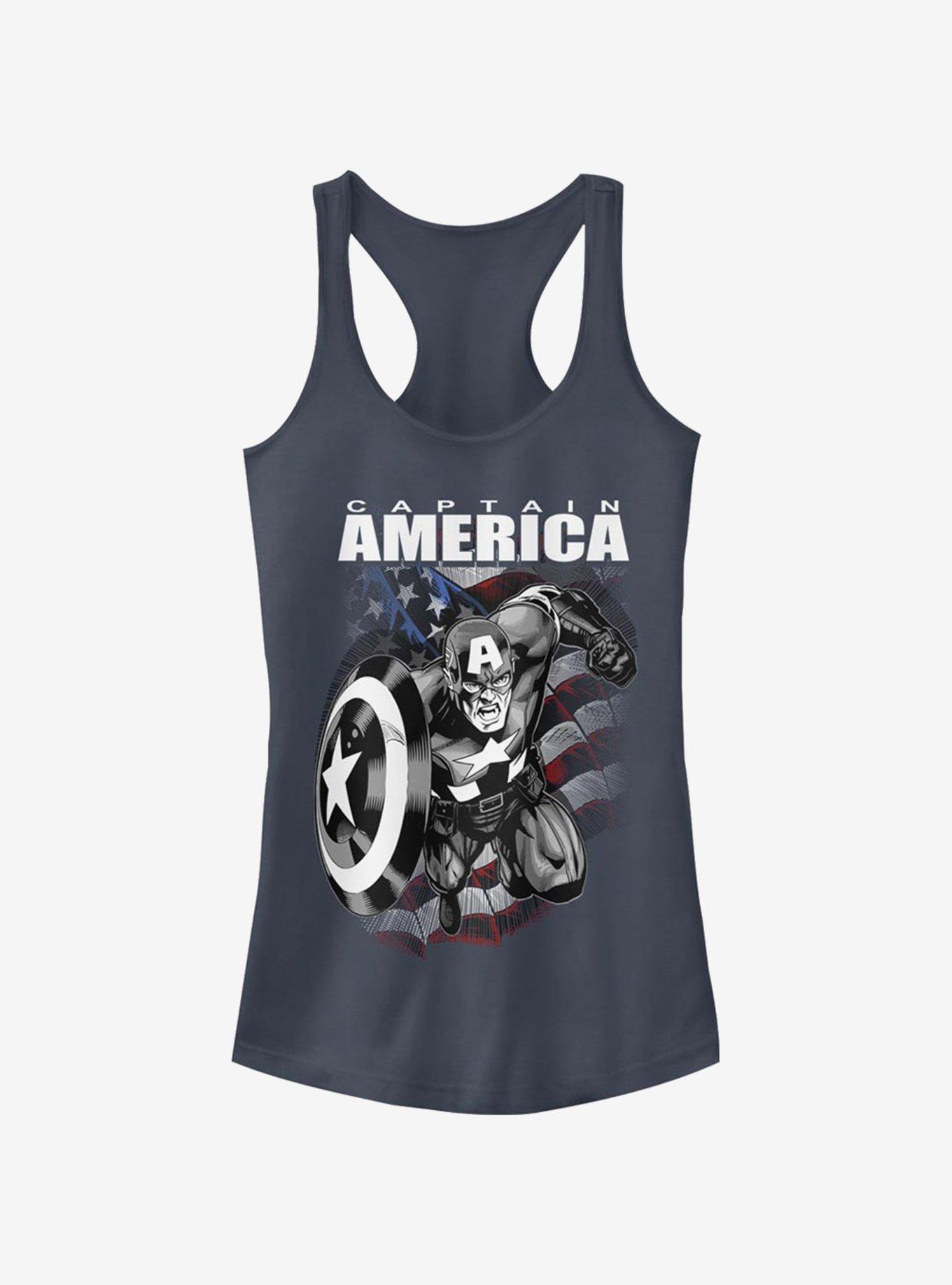 Marvel Captain America Captain America Girls Tank