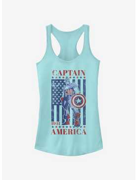 Marvel Captain America Captain 'Merica Girls Tank, , hi-res
