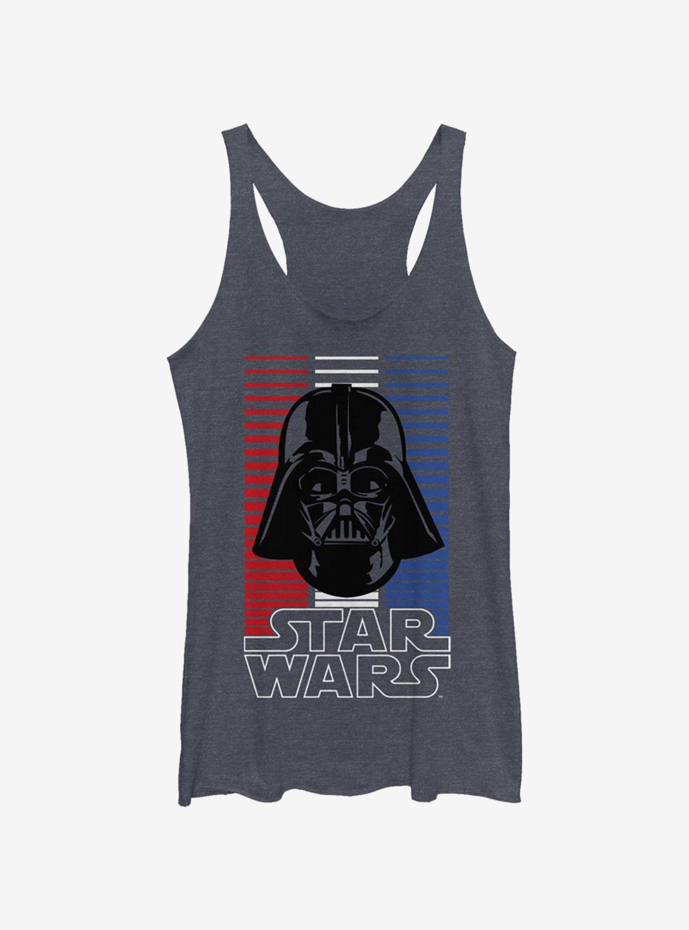 Star Wars Dark Nation Girls Tank, NAVY HTR, hi-res