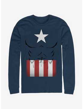 Marvel Captain America Captain Simple Suit Long-Sleeve T-Shirt, , hi-res