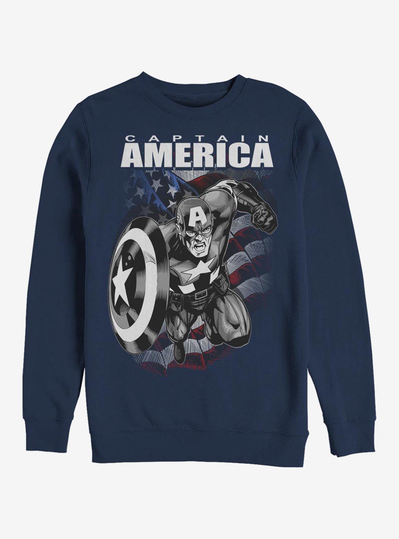 Marvel Captain America Captain America Sweatshirt