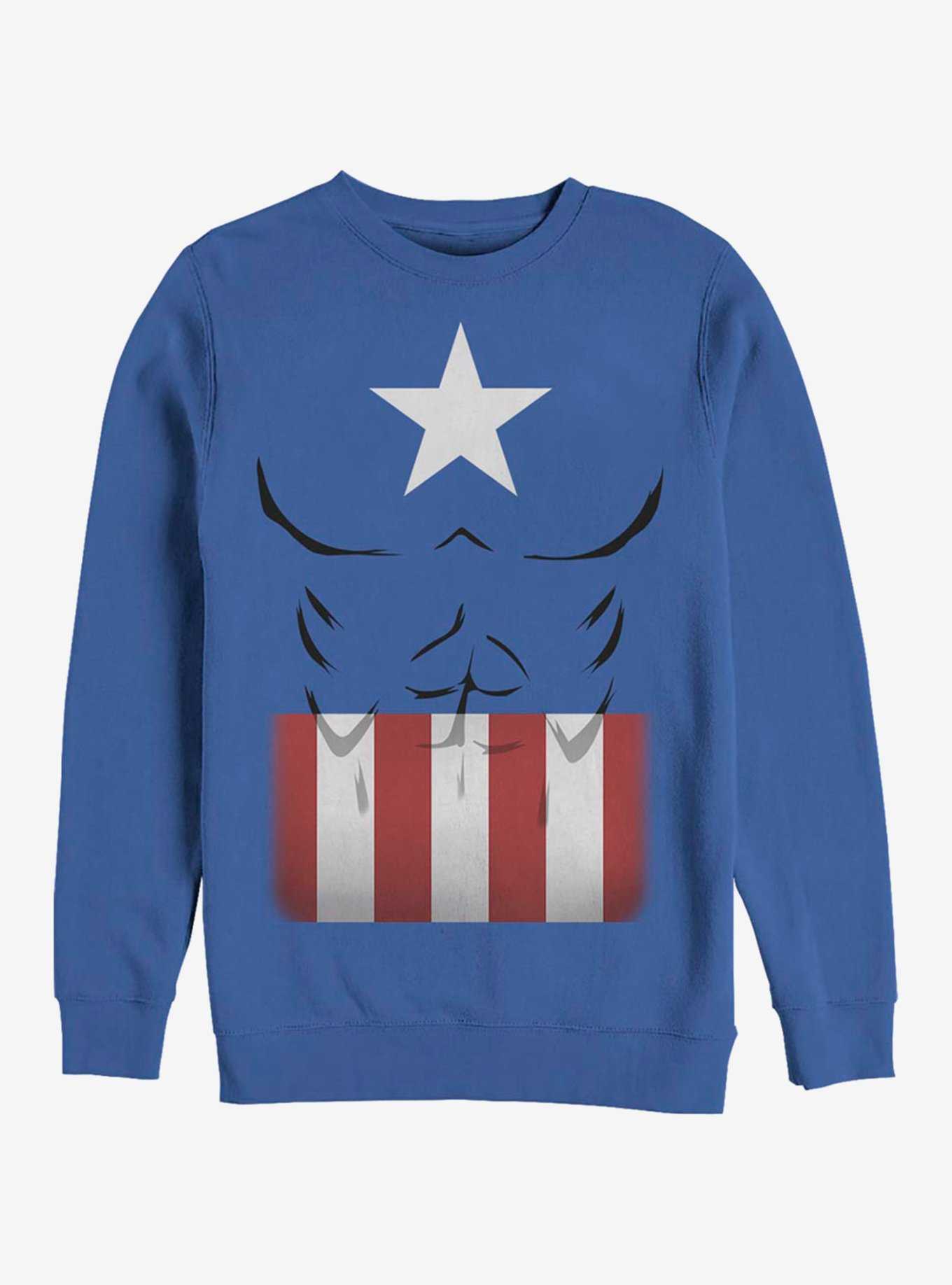 Marvel Captain America Captain Simple Suit Sweatshirt, , hi-res