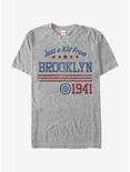 Marvel Captain America Captain Brooklyn T-Shirt, ATH HTR, hi-res