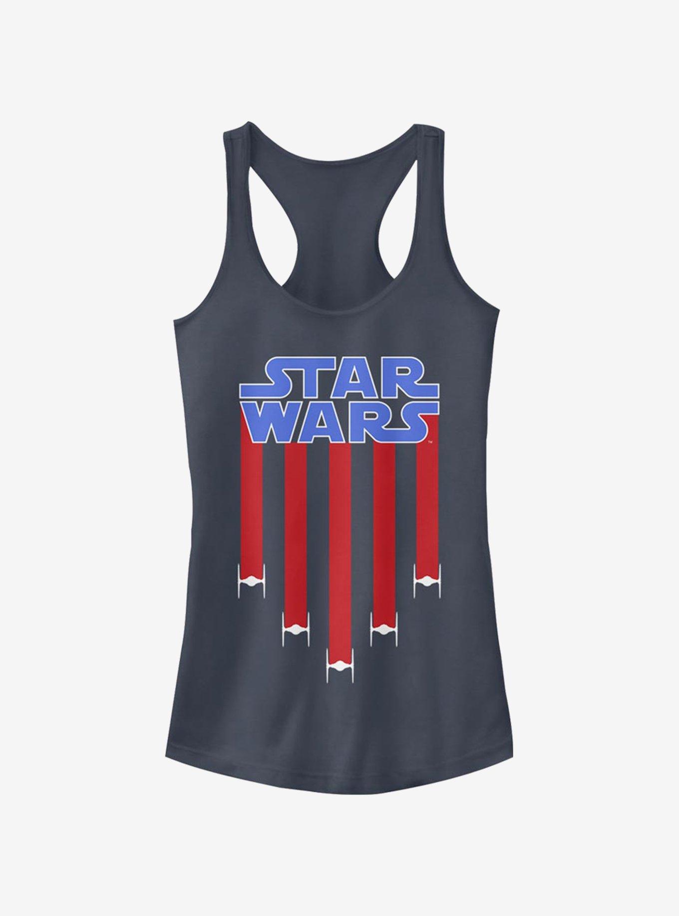 Star Wars Star Banner Girls Tank, INDIGO, hi-res