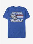 Star Wars Falcon Blast Off T-Shirt, ROYAL, hi-res