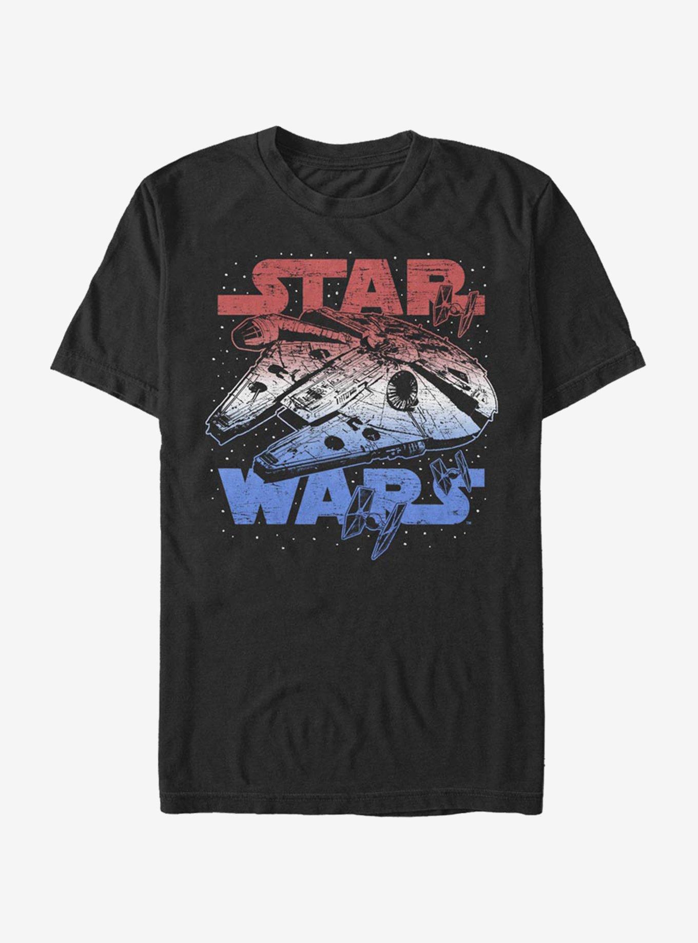 Star Wars Star Spangled Falcon T-Shirt